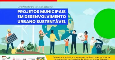 Abertas as inscrições para o Projeto Desenvolvimento Urbano Sustentável (DUS)